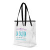 Clear tote bag